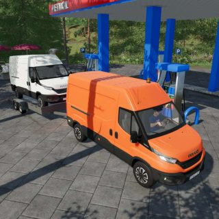 LS22 IVECO DAILY 35-160 L2H2 2022 V1.0.0.2 - Farming Simulator 22 mod ...