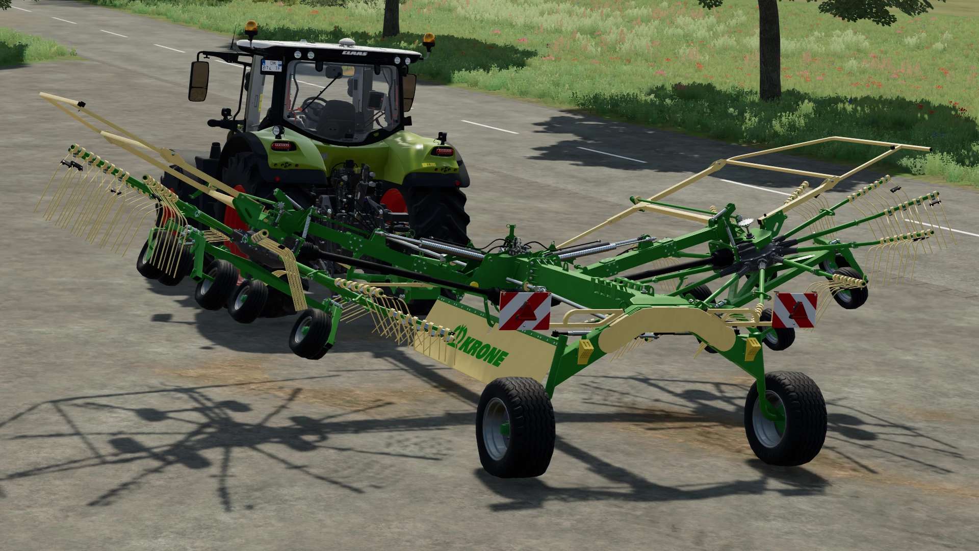 Ls22 Krone Swadro Schwader V1000 Farming Simulator 22 Mod Ls22 8670