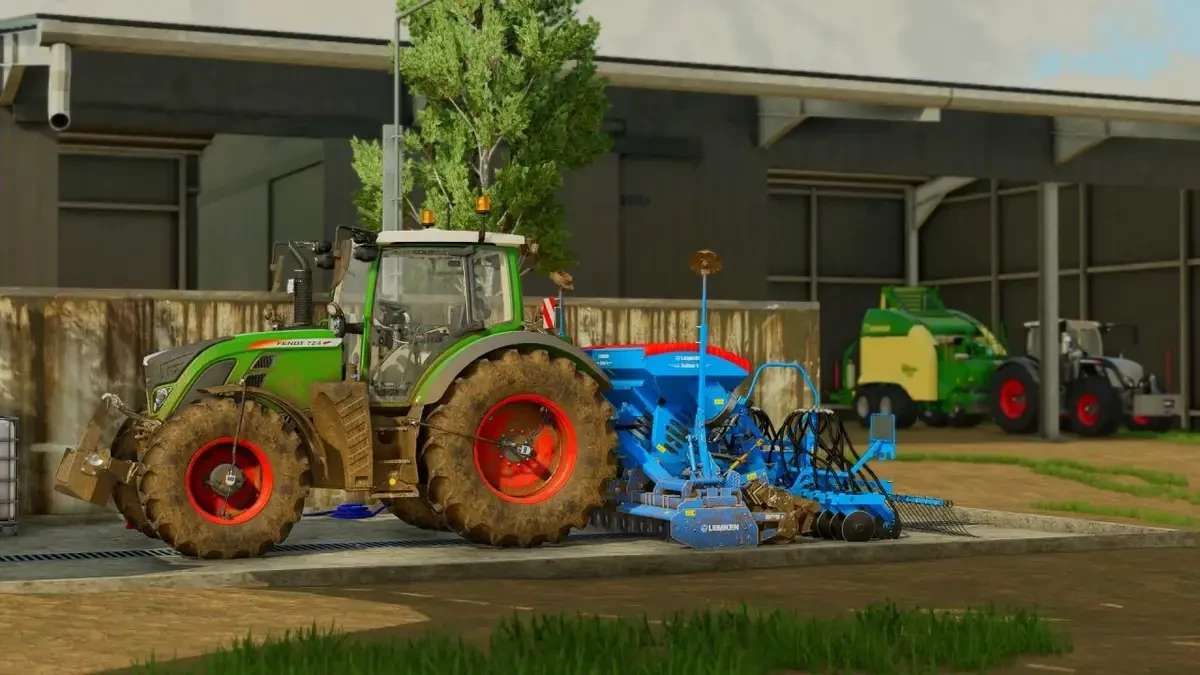 Ls22 Lemken Solitair 9 V1001 Farming Simulator 22 Mod Ls22 Mod Download 9162