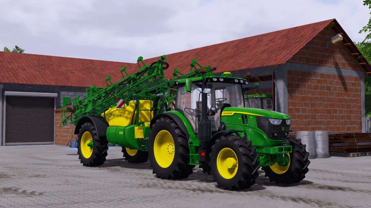 Ls22 John Deere 6r 110 Series V1000 Farming Simulator 22 Mod Ls22