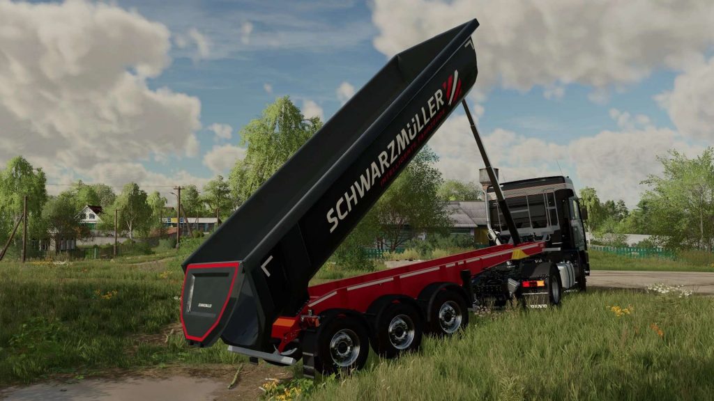 Ls22 Schwarzmueller Dumper V1000 Farming Simulator 22 Mod Ls22 Mod Download 8681