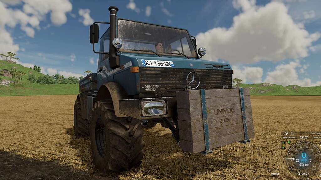 Ls22 Unimog Front Weight V1000 Farming Simulator 22 Mod Ls22 Mod Download 7805