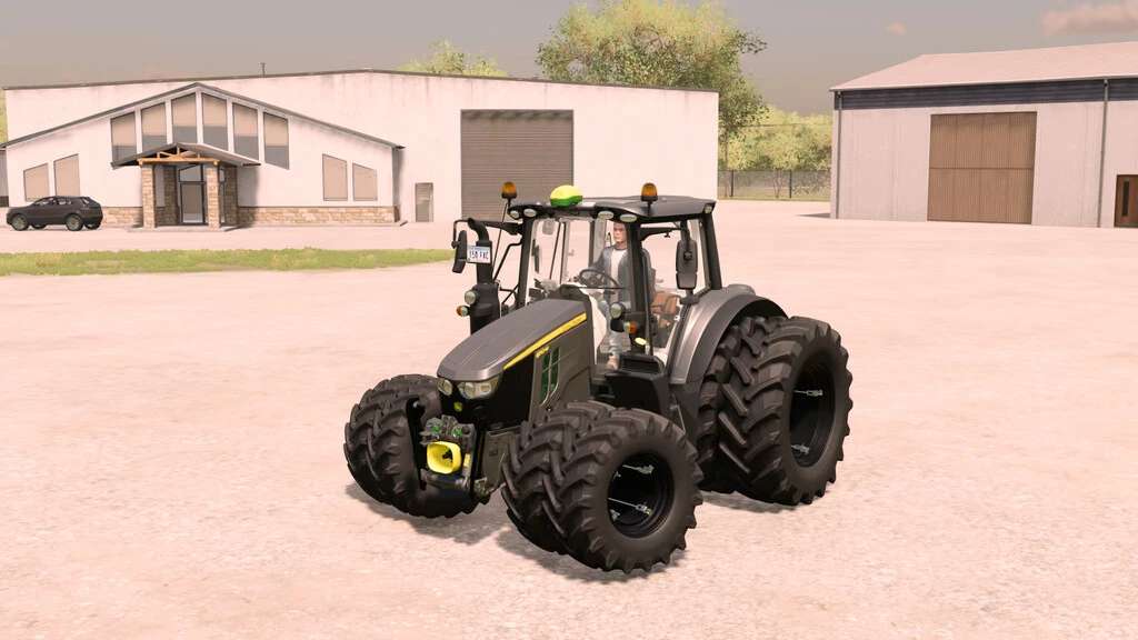 LS22 John Deere 6M Black Edition v1.0.0.0 - Farming Simulator 22 mod ...