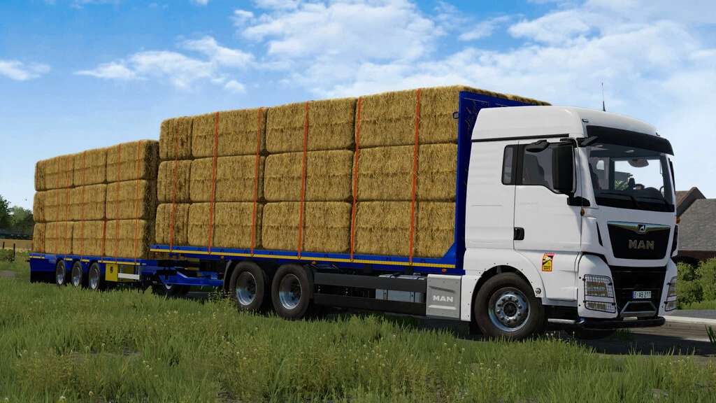 Ls22 Man Tgx 26640 Straw Bale V1000 Farming Simulator 22 Mod Ls22 Mod Download 6463