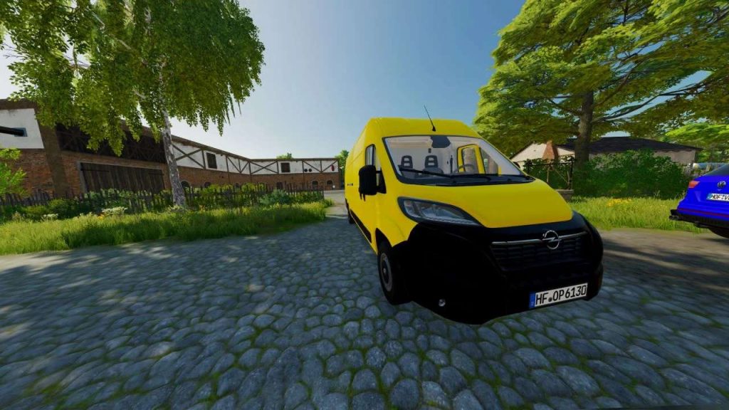 LS22 Opel Movano v1.0.0.0 - Farming Simulator 22 mod, LS22 Mod download!