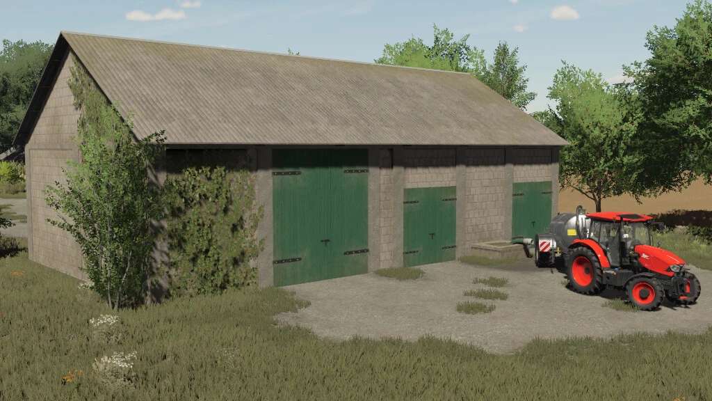 Ls22 Big White Cow Barn V1100 Farming Simulator 22 Mod Ls22 Mod Download 6081