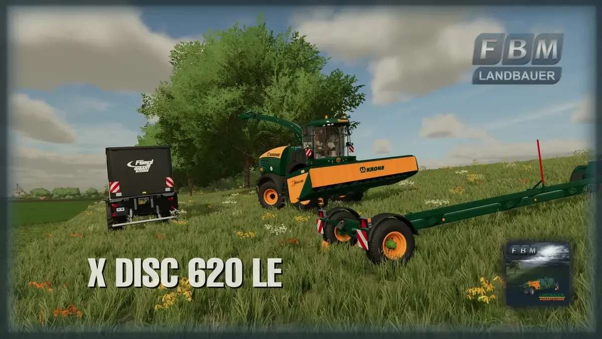 Ls22 Krone X Disc 620 Le V1000 Farming Simulator 22 Mod Ls22 Mod Download 2344