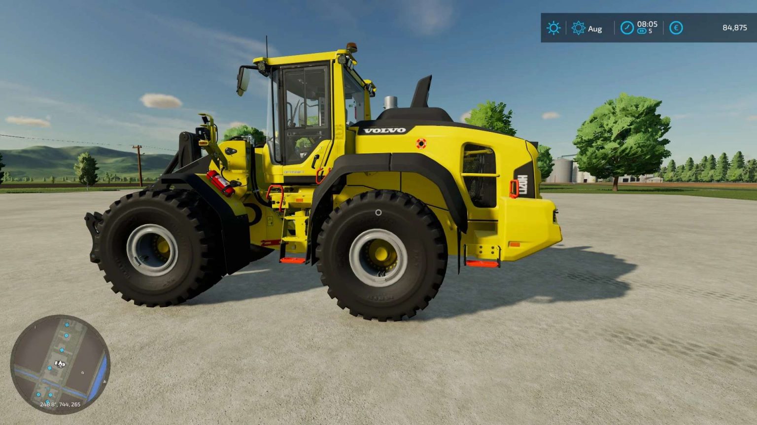 LS22 Volvo L120H v1.0.0.0 - FS 25 modding - LS25 Mod download!