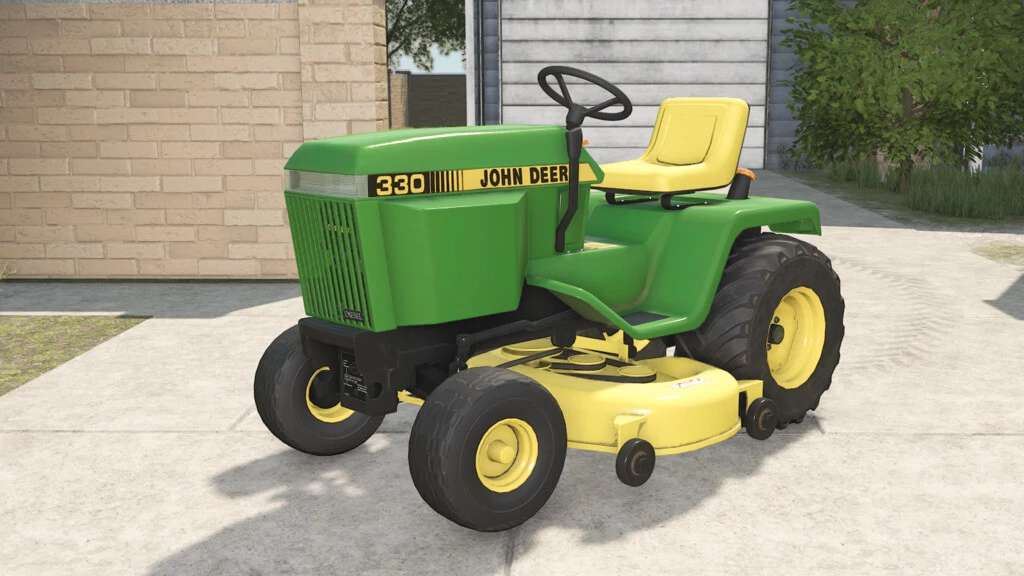 LS22 John Deere 330 Lawn Mower v1.0.0.0 - FS 25 modding - LS25 Mod ...