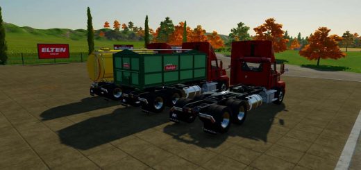 SISU GRAIN TRUCK + TRAILER V1.0.0.0 »  - FS19, FS17