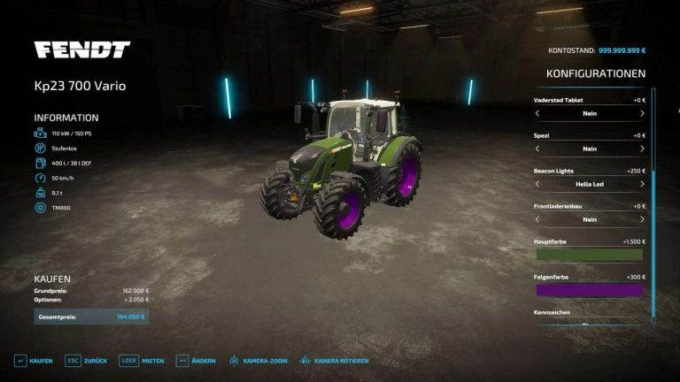 LS22 Fendt 724 Vario v1.0.0.0 - Farming Simulator 22 mod, LS22 Mod ...