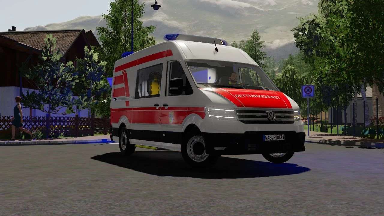 Ls22 Volkswagen Crafter Rtw V1 0 0 1 Farming Simulator 22 Mod Ls22